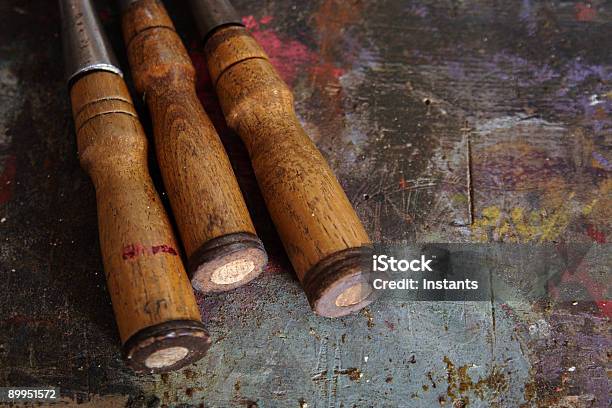 Chisels Stock Photo - Download Image Now - Aging Process, Backgrounds, Chisel