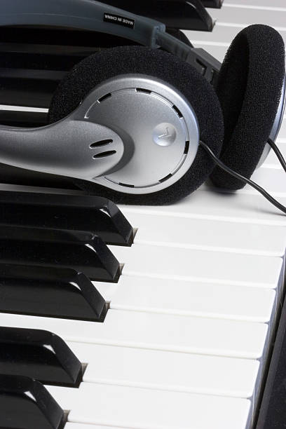 istock Piano Headphones 89951824