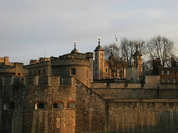 A Torre de Londres - fotografia de stock