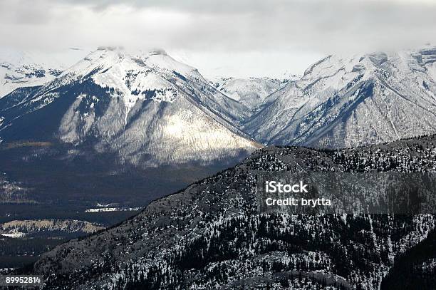 Paisagem De Inverno - Fotografias de stock e mais imagens de Alberta - Alberta, Ao Ar Livre, As Américas