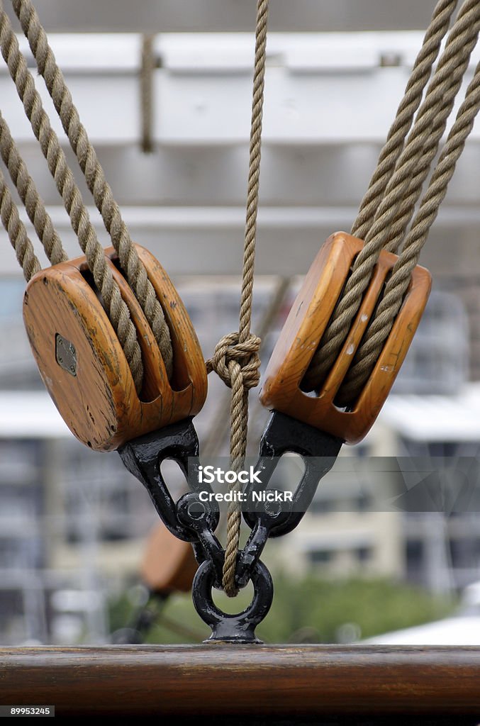 Schiffe Tauwerk - Lizenzfrei Astloch Stock-Foto