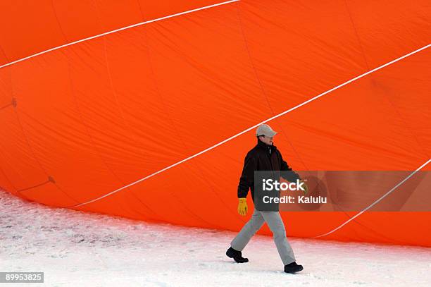 Checkin My Balloon Stock Photo - Download Image Now - Hot Air Balloon, Cold Temperature, Air Pump