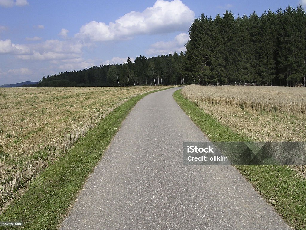 Country estrada - Foto de stock de Agricultura royalty-free