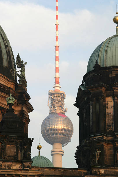 Berlin TV Tower stock photo