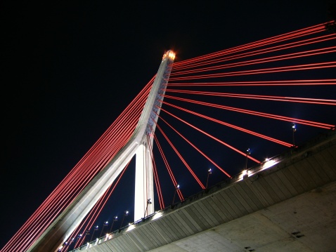 Modern Day Suspension Bridge