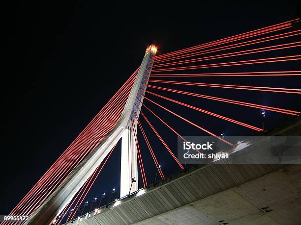 Moderna Ponte Suspensa - Fotografias de stock e mais imagens de Apoiar - Apoiar, Apoio, Arame