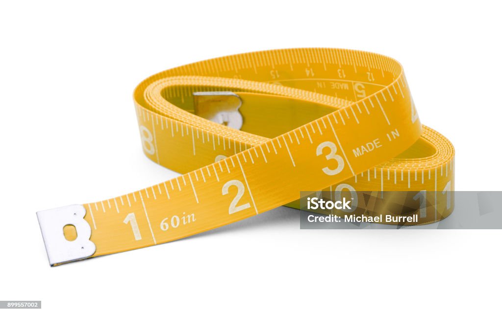 Yellow Tape Measure Stock Photo - Download Image Now - Tape Measure, Three  Dimensional, Cut Out - iStock
