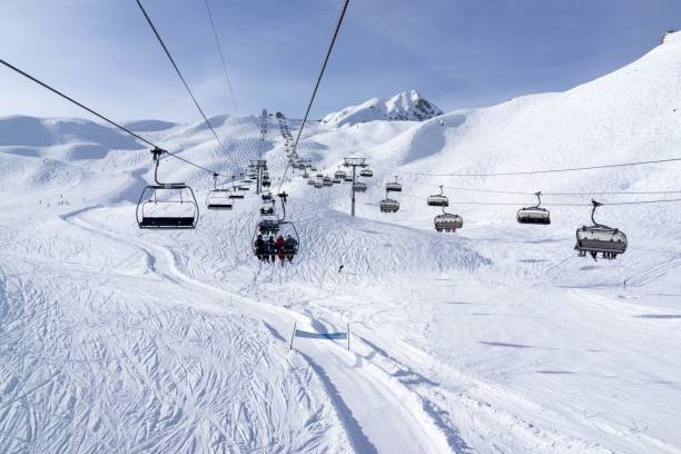 istock View from the chair lift 899557514