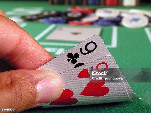 Tasche Nines Stockfoto und mehr Bilder von Poker - Poker, Zahl 9, 80-89 Jahre