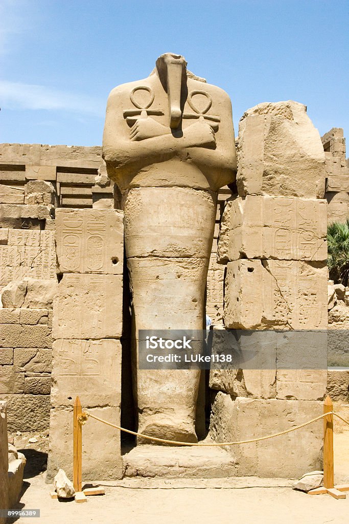 Headless Фараон - Стоковые фото Африка роялти-фри