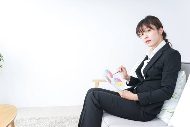 istock Businesswoman working at home 899563916