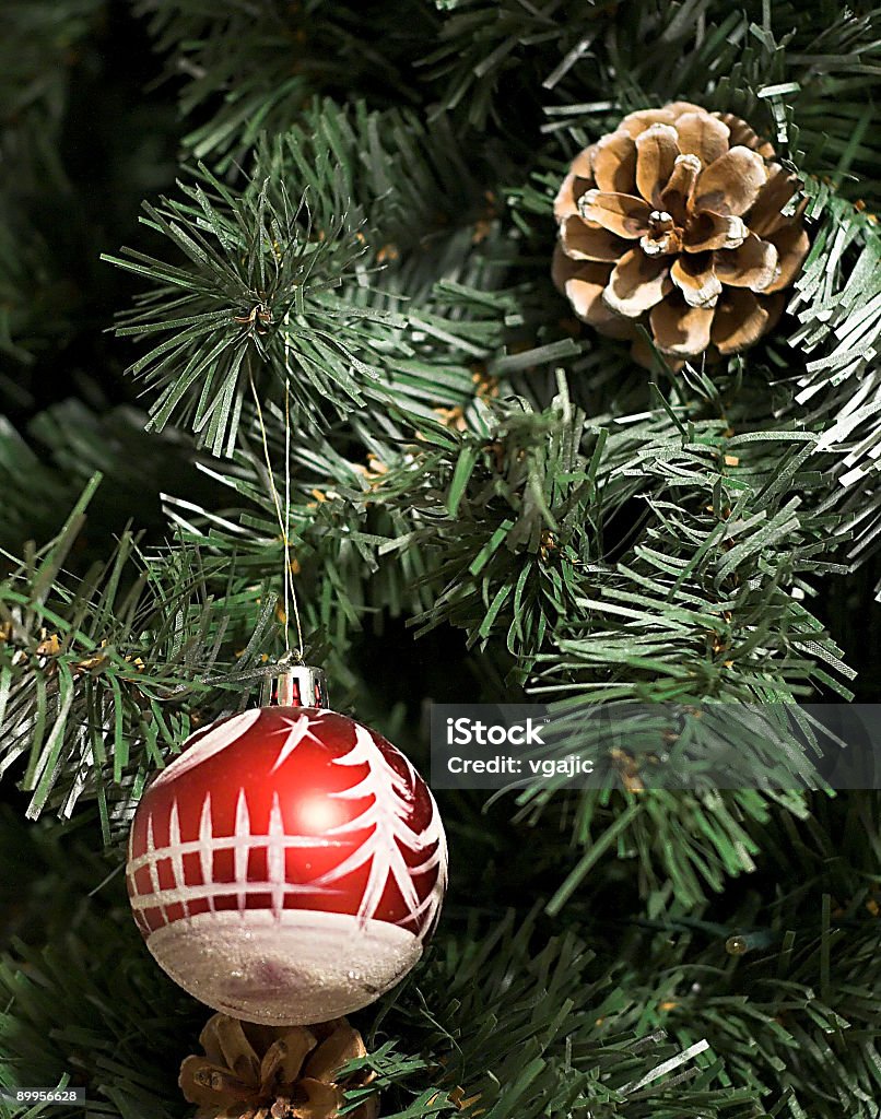 Decoração de Natal - Foto de stock de Bola de Árvore de Natal royalty-free