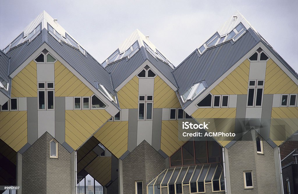 Drei Würfel - Lizenzfrei Architektur Stock-Foto