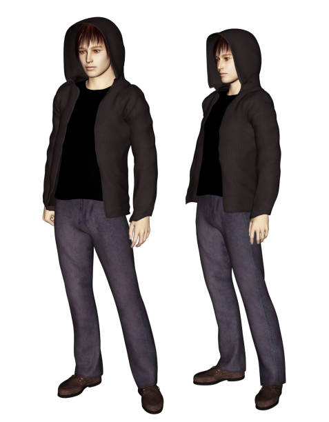 istock Boy wearing hoodies 899573248