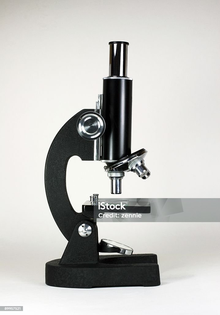 アンティーク顕微鏡 - 顕微鏡のロイヤリティフリーストックフォト