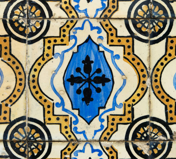 istock Traditional Portuguese glazed tiles 899581512