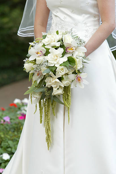 Bouquet de noiva - fotografia de stock