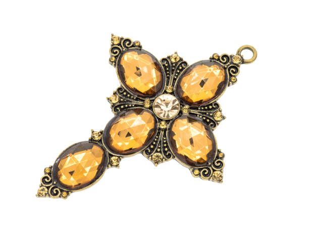 istock Jeweled Christian Cross 899584860
