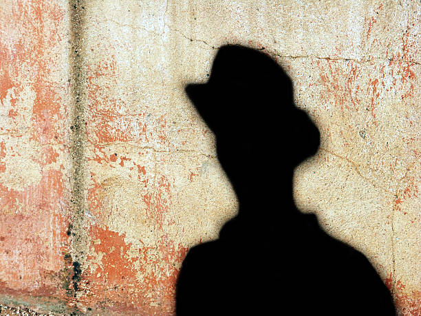 istock Silhouette of a man against a sandstone wall. 89958789
