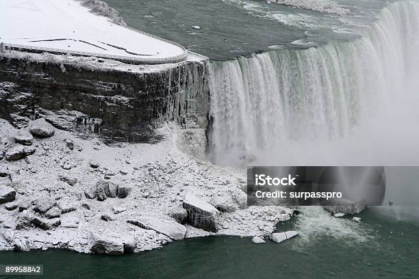 Photo libre de droit de Chutes Du Niagaracôté Canadien banque d'images et plus d'images libres de droit de Blanc - Blanc, Brouillard, Canada