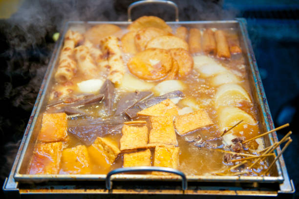 istock Japanese traditional Oden several ingredients such as boiled eggs, daikon 899597664
