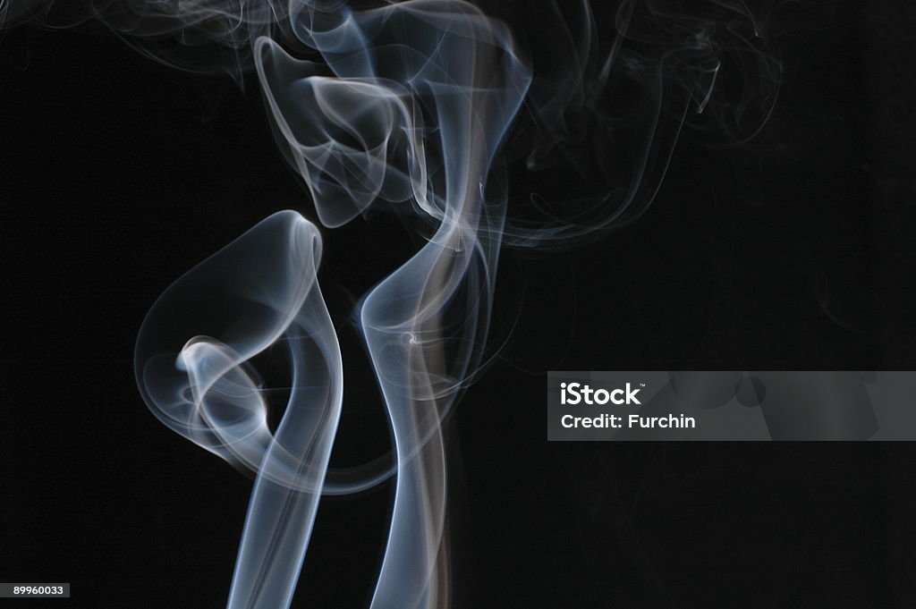Smoke 7  Back Lit Stock Photo