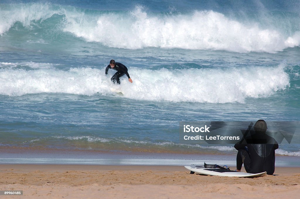 Obserwując Surfer - Zbiór zdjęć royalty-free (Australia)