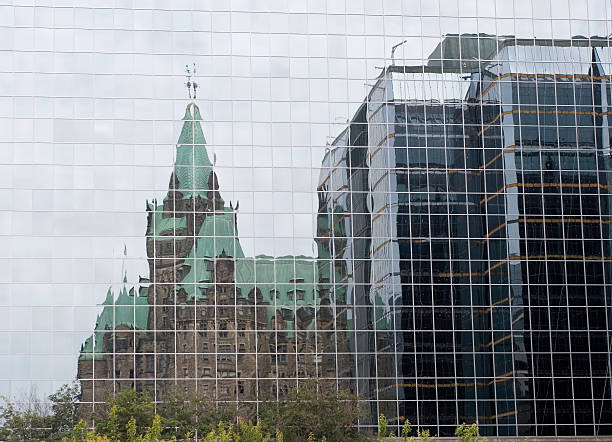 istock Reflections of old and new 89960506