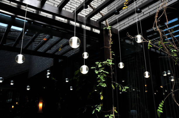 istock Crystals balls hanging by cord 899606800
