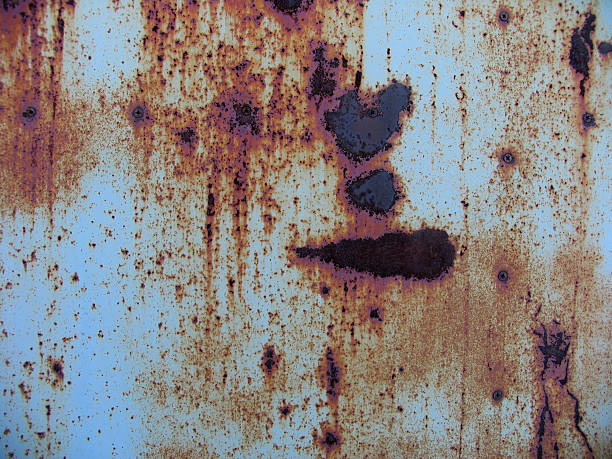 rusty hintergrund - corrodet stock-fotos und bilder