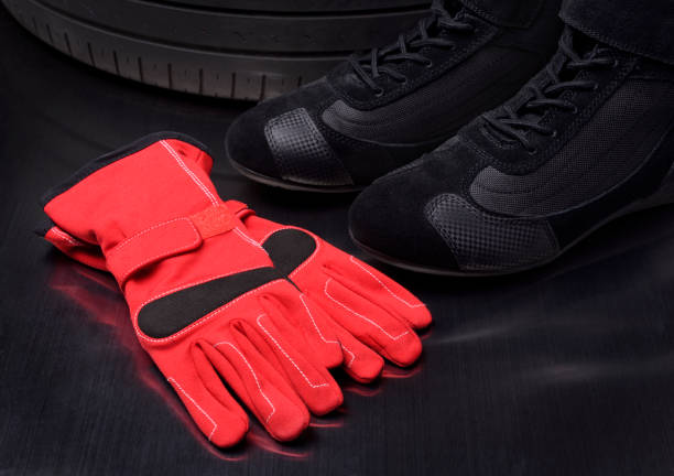 istock Motorsport racing gloves 899618738