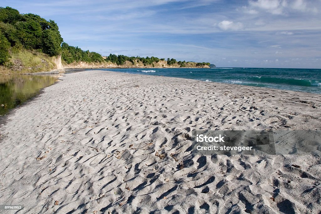 Praia Caribbean Beach - Foto de stock de Areia royalty-free