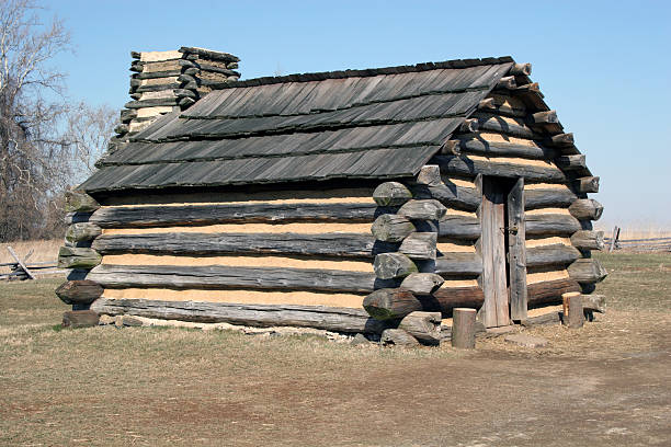 istock Soldier's hut, Valley Forge, Pennsylvania 89962129