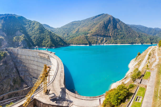 istock Inguri reservoir, Georgia 899627702