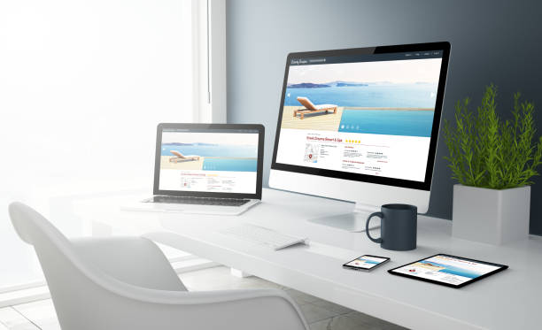 istock grey studio devices with resort and spa website 899629660