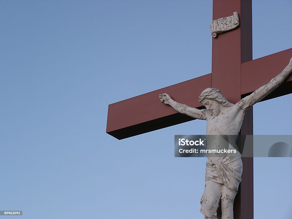 Cristo sulla Croce - Foto stock royalty-free di Ambientazione tranquilla