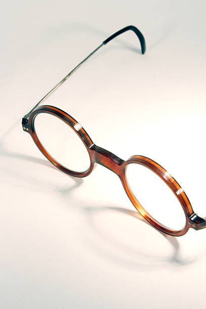 istock Antique Round Eye Glasses under spot light 89963127