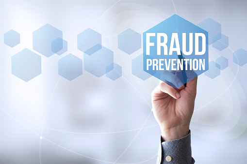 prevención de fraude de conexiones pluma táctil photo