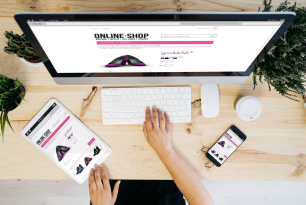 istock online shop website website overhead devices 899635502