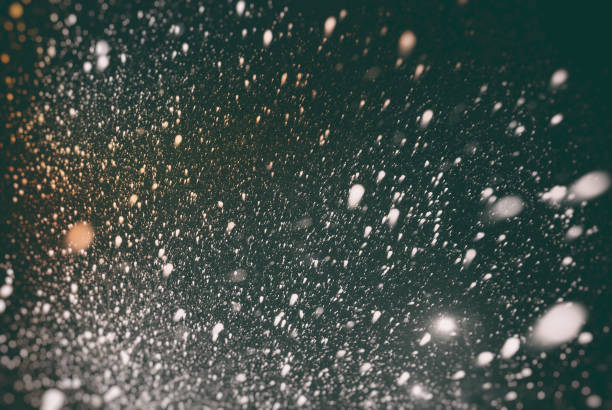 istock A lot of blurry lights and noise on abstract pattern 899639552
