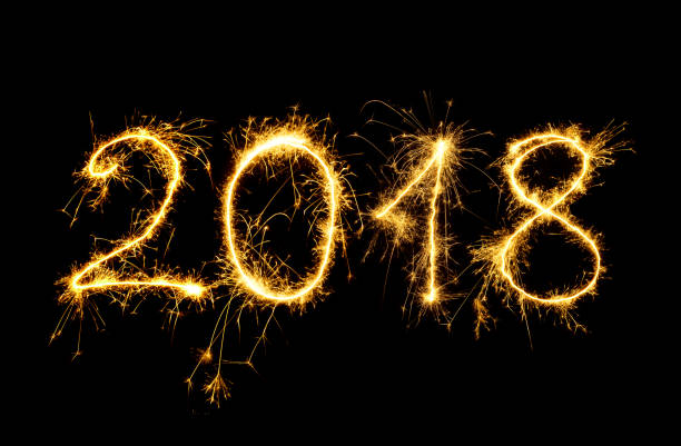 istock Shiny Golden numbers 2018 899682976