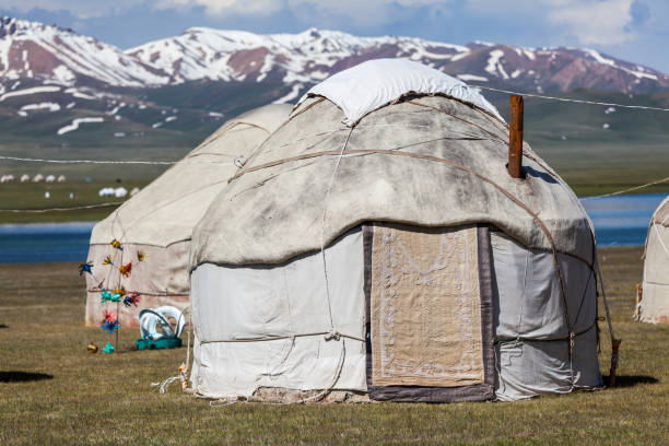 istock Nice Mountains in Kyrgyzstan country 899689130
