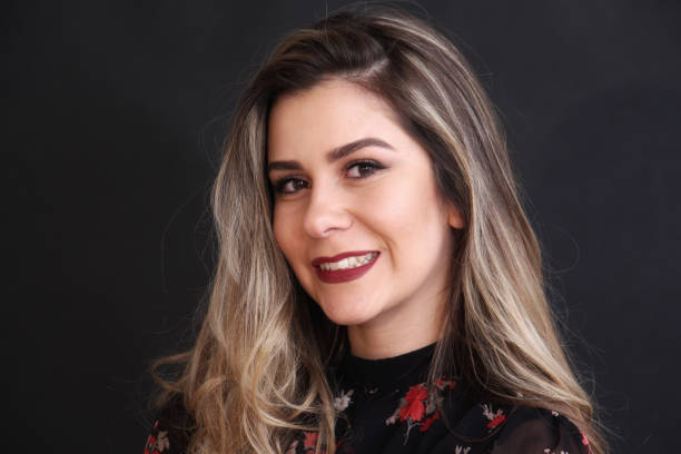 istock studio portrait of a beautiful model girl, 899692906