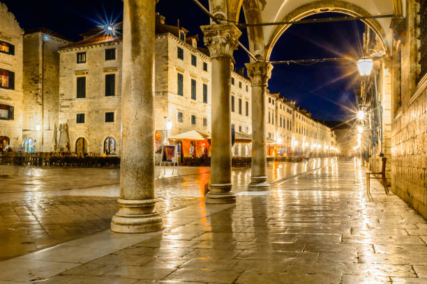 istock Stradun famous street Dubrovnik. 899693000