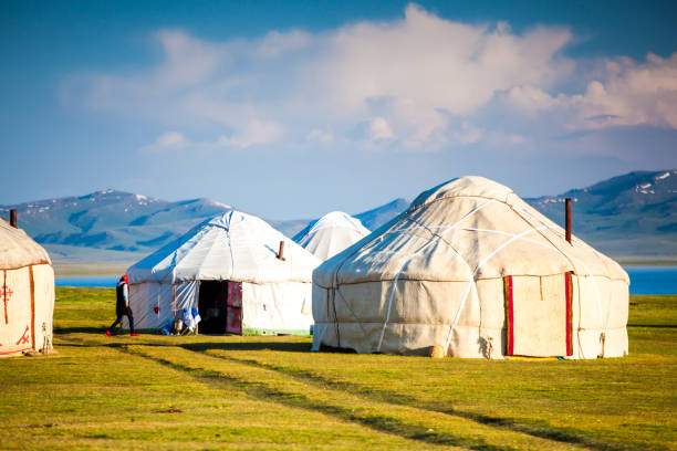 istock Nice Mountains in Kyrgyzstan country 899696124