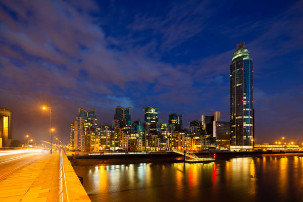istock St George Wharf In London At Night 899696164