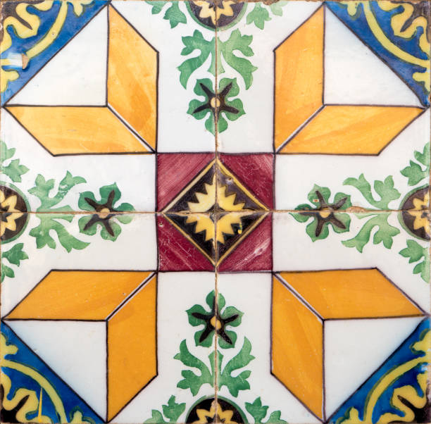istock Traditional Portuguese glazed tiles 899696180