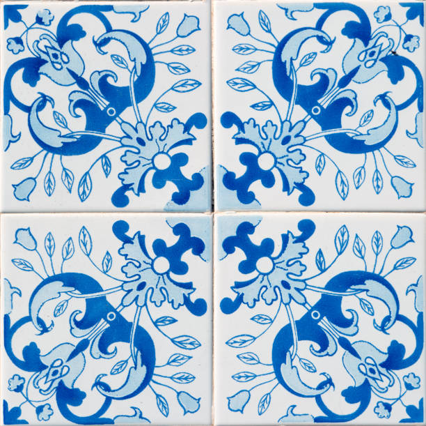 istock Traditional Portuguese glazed tiles 899698850