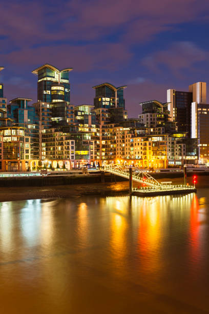 istock St George Wharf In London At Night 899698886