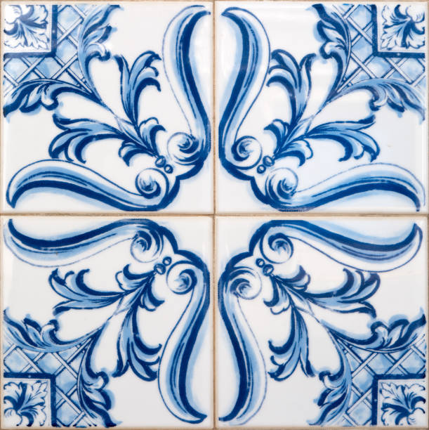 istock Traditional Portuguese glazed tiles 899699262
